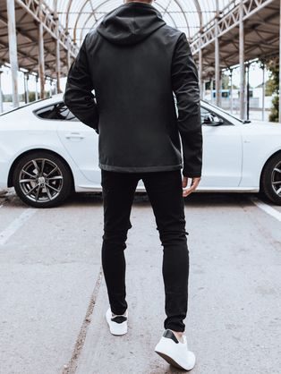 Trendi grafit szürke bomber dzseki