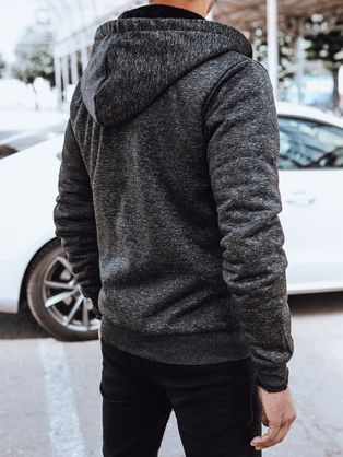 Vonzó bordó melegítő felső kapucni nélkül