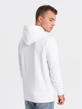Eredeti fehér kapucnis pulóver V1 SSPS-0153