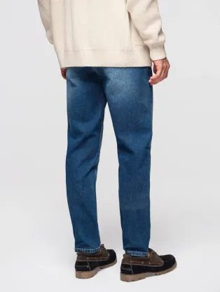 Vonzó sötétkék férfi farmer V2 PADP-0255