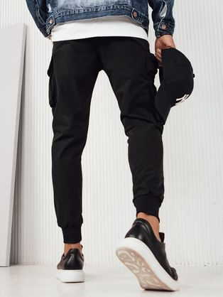 Trendi oliva zöld jogger nadrág P886