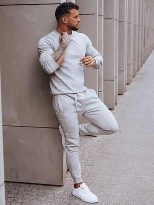 Szürke férfi tréningruha