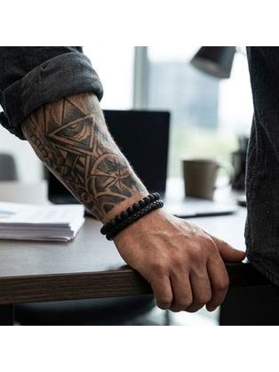 Sötétkék bőr férfi öv Rio