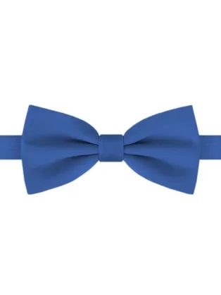 Gyapjú kék férfi csokornyakkendő