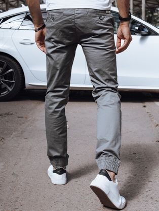 Trendi oliva zöld jogger nadrág P886