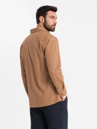 Trendi szürke ing virágmintával V3 SHCS-0157