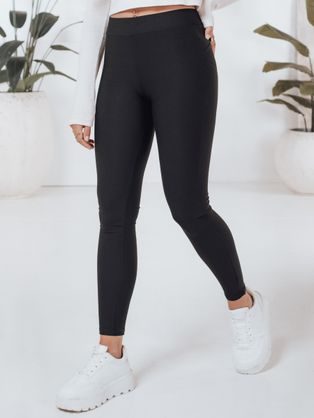 Női push-up fekete leggings