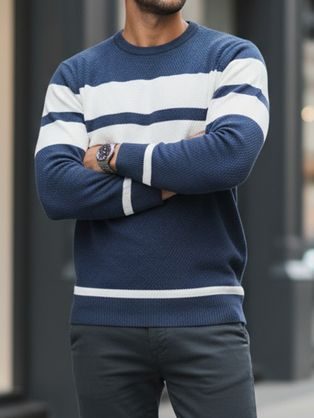 Fekete férfi télikabát om-cowc-0135