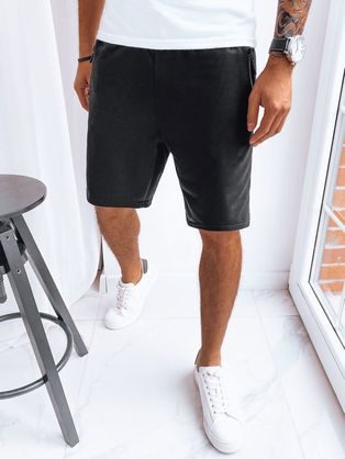 Egyedi fekete bermuda