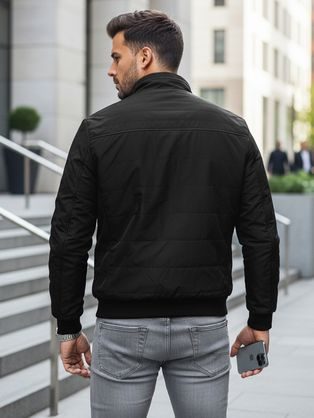 Kényelmes bézs-barna átmeneti sportkabát V19 JANP-0194