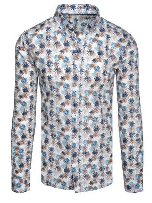 Érdekes férfi ing virágos mintával