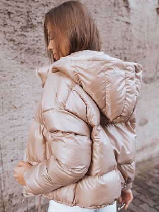 Egyedi ekrüszínű női kabát Fresco