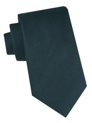 Sötétzöld férfi nyakkendő Alties