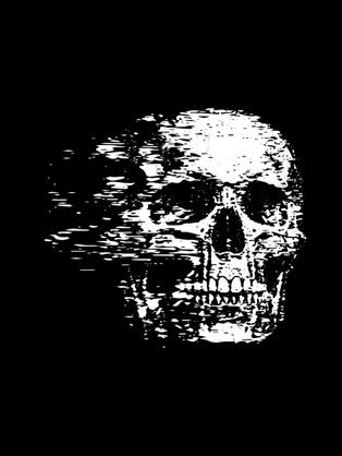 Fekete póló eredeti K9 motívummal