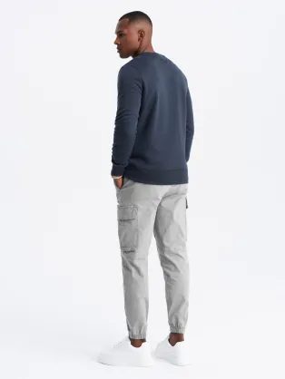 Antracit szürke pulóver