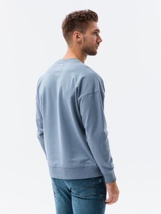 Trendi kék pulóver  B1277