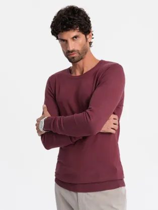 Divatos férfi fehér rövid ujjú pulóver V1 TSCT-0251 TSCT-0251