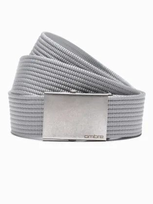 Férfi öv szürke színben A029