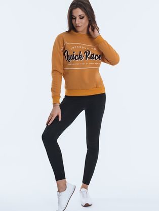 Különleges sárga női pulóver Race