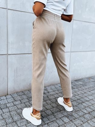 Kényelmes melírozott világosszürke női leggings PLR071