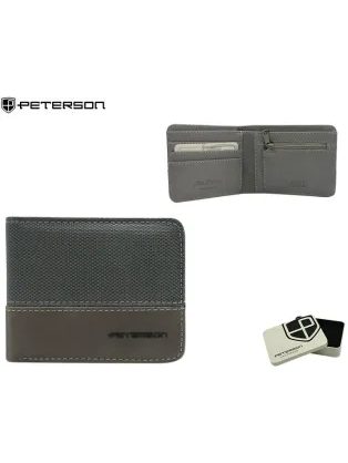 Divatos szürke férfi pénztárca