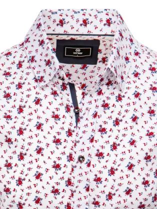 Fekete-fehér kockás flanel ing mellzsebekkel