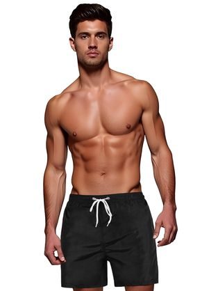 Fekete férfi fürdőruha