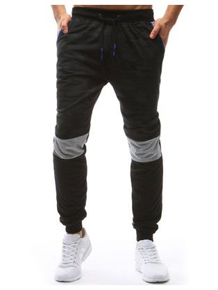 Camouflage trend melegítőnadrág fekete színben