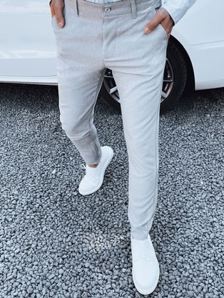 Elegáns halvány szürke nadrág