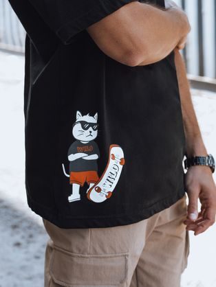 Trendi piros póló bike felirattal