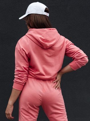 Eredeti fekete női kapucnis pulóver Basic