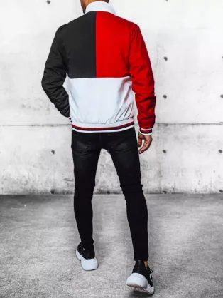 Trendi grafit szürke bomber dzseki