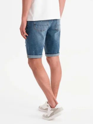 Férfi nyári rövidnadrág szürke színben