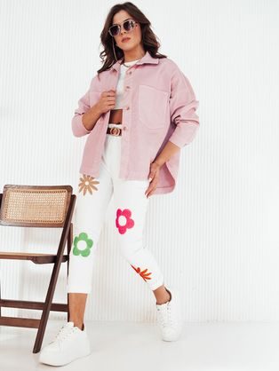 Modern női rózsaszín dzseki Dosta