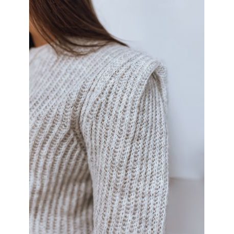 Divatos ekrüszínű női pulóver Corniee
