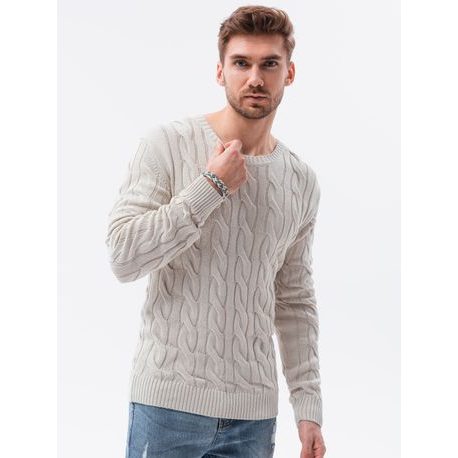 Látványosfehér pulóver  E195