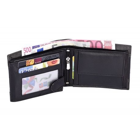 Modern szürkével díszített pénztárca