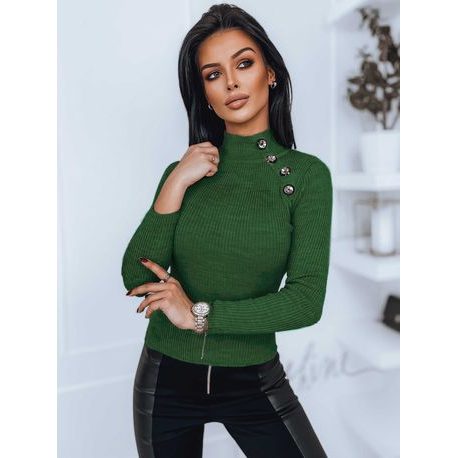 Egyedi zöld női pulóver Laurella