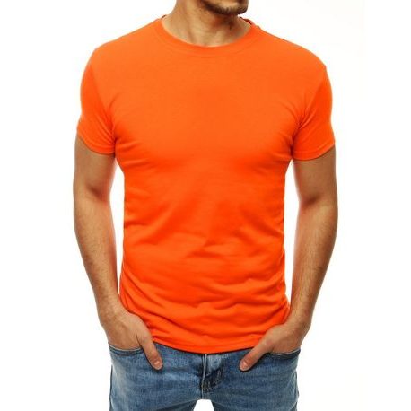 Egyszínű narancssárga póló