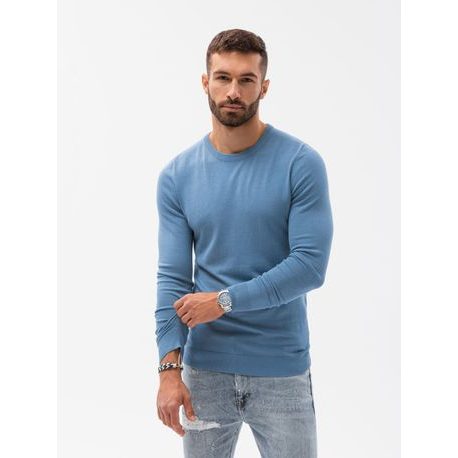 Halvány kék kényelmes pulóver E177