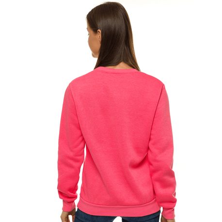 Kényelmes korall színű női pulóver JS/W01/58Z