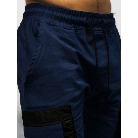Stílusos sötét kék jogger nadrág G/11131