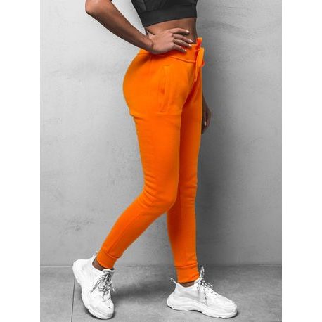 Modern narancs színű női melegítő nadrág JS/CK01/32/32Z