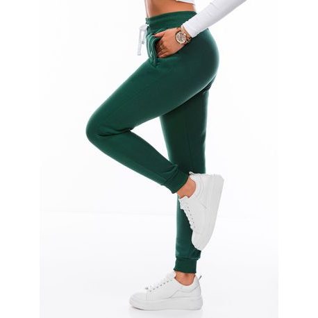 Egyszerű zöld női melegítő nadrág PLR070