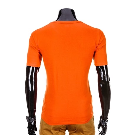 Egyszínű narancssárga póló S970