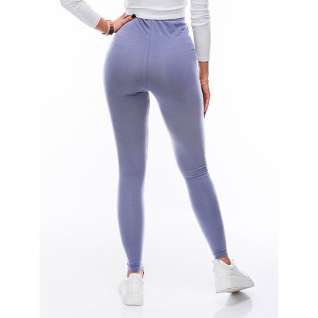 Kényelmes denim kék színű női leggings PLR071