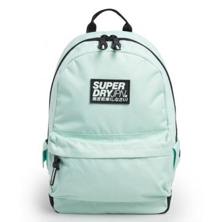 Látványos halvány zöld hátizsák SUPERDRY CLASSIC