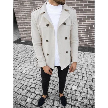 Eredeti halvány ecru színű kabát O/5627