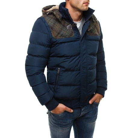 Sötét szürke téli férfi dzseki J.STYLE 3052 Legyferfi.hu Sötét kék bélelt farmer dzseki Legyferfi.hu
