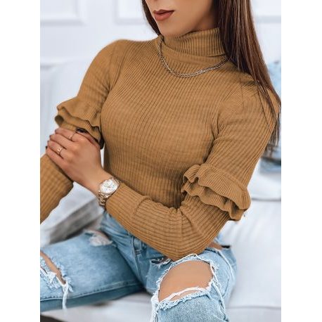 Modern barna női pulóver Bufalo